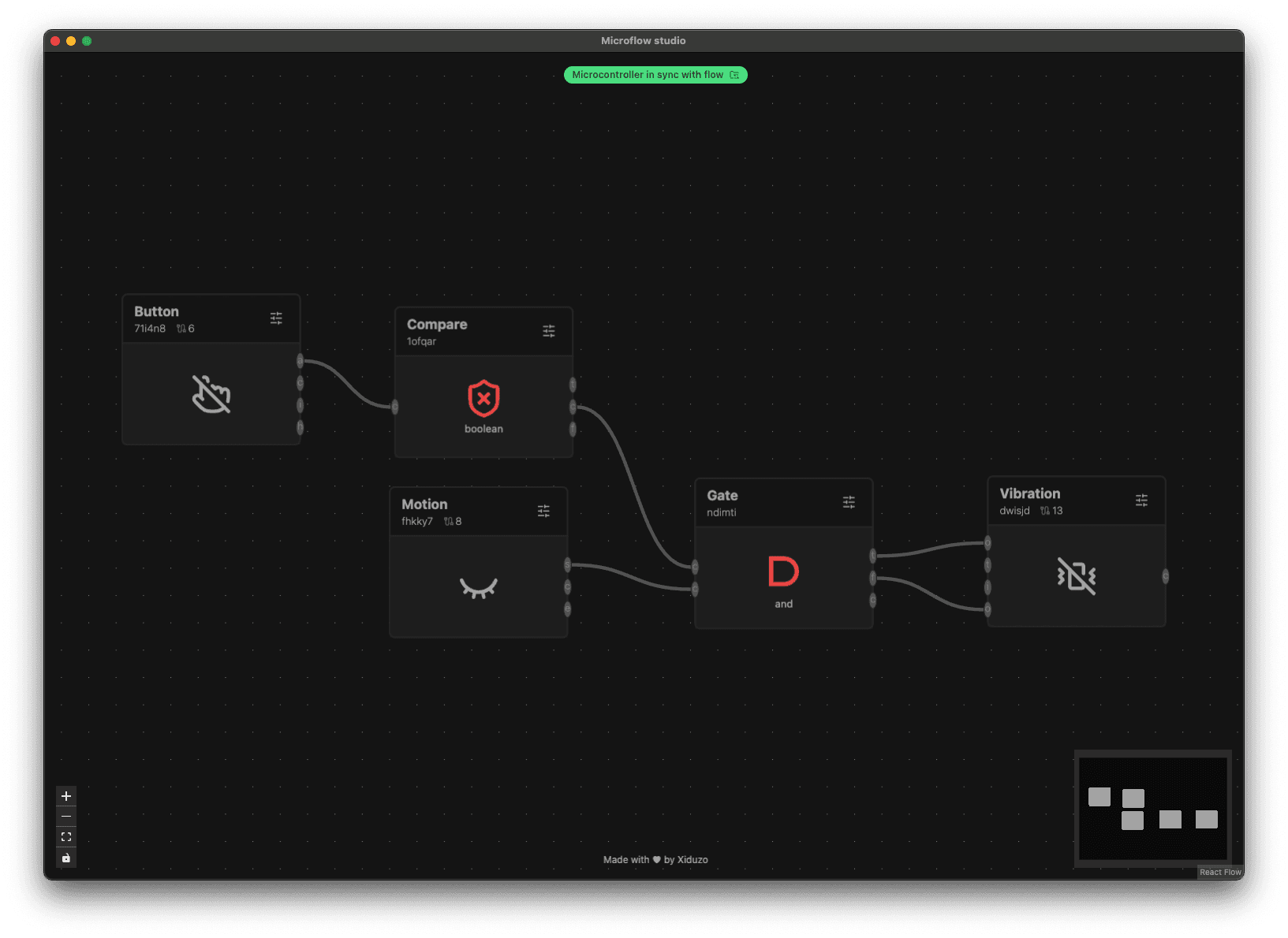 Microflow demo image
