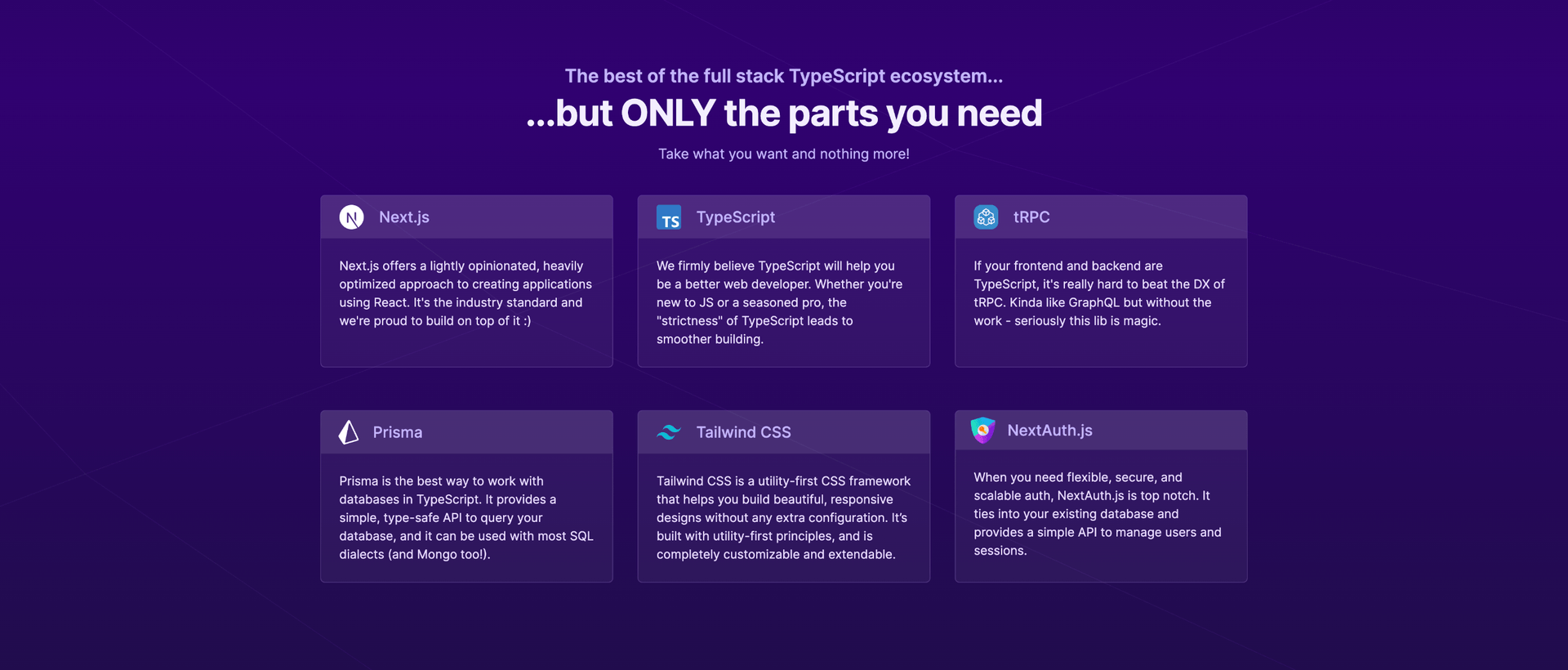 The T3-stack comes neatly pre-configured with tailwind css, e