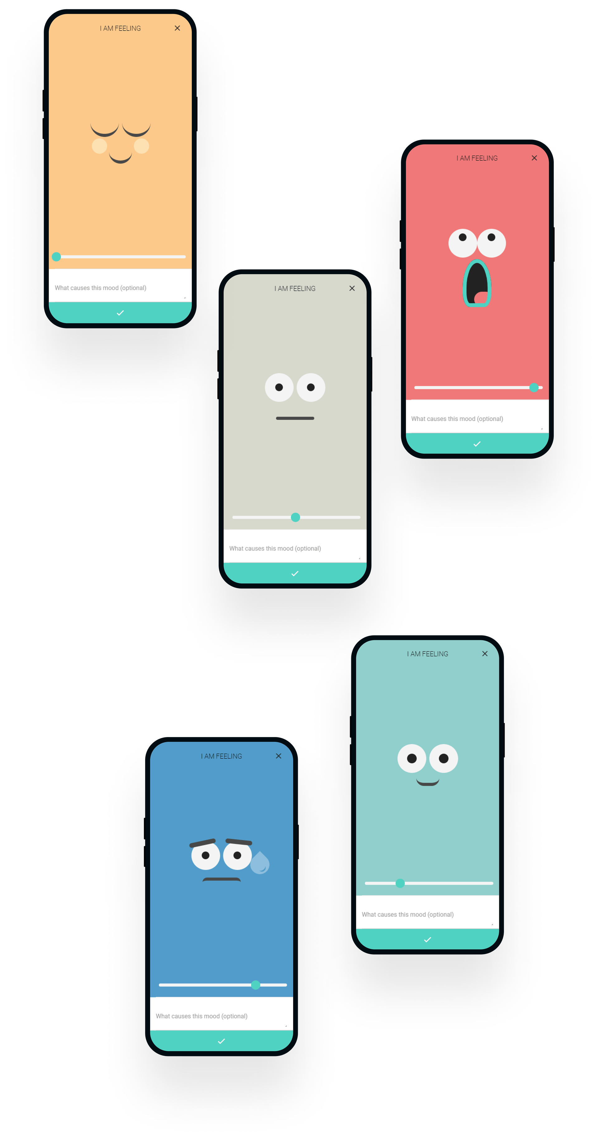 choosing different moods during an E