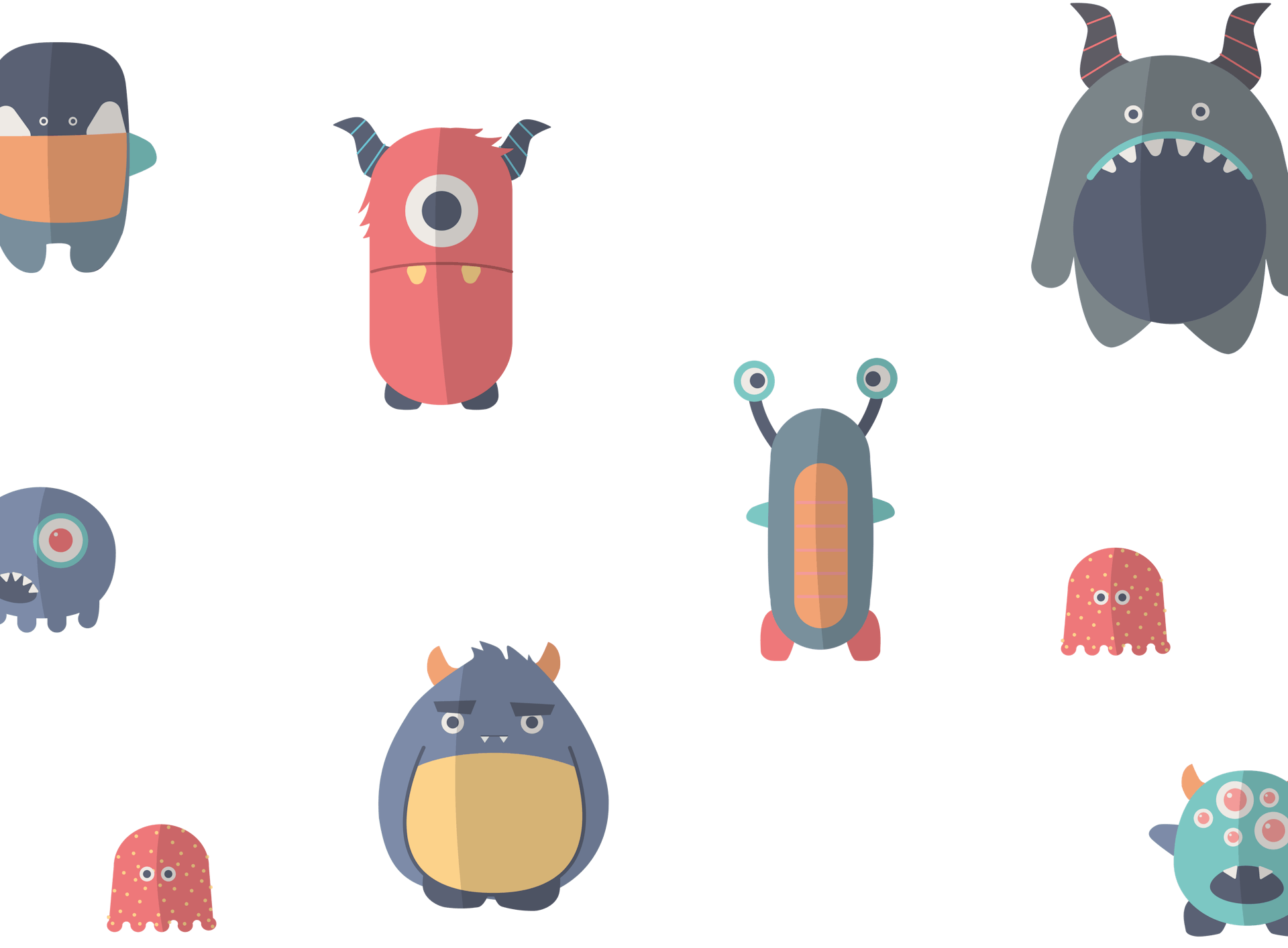 visualization of monsters which can occupy the patients mind